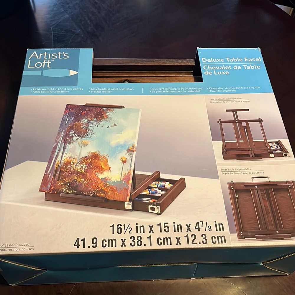Artist’s Loft Deluxe Table Easel